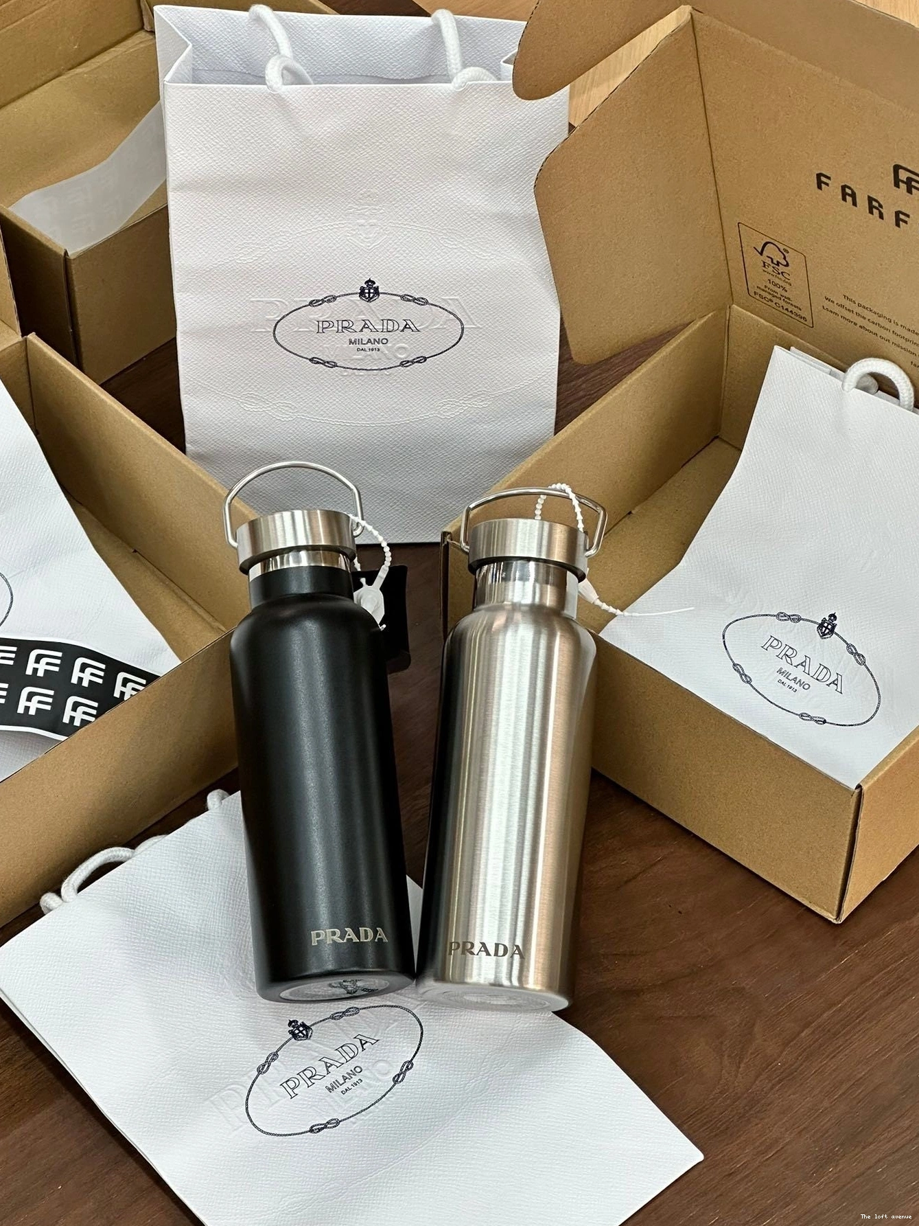 2.0 STEEL BOTTLE STAINLESS PRADA 0809